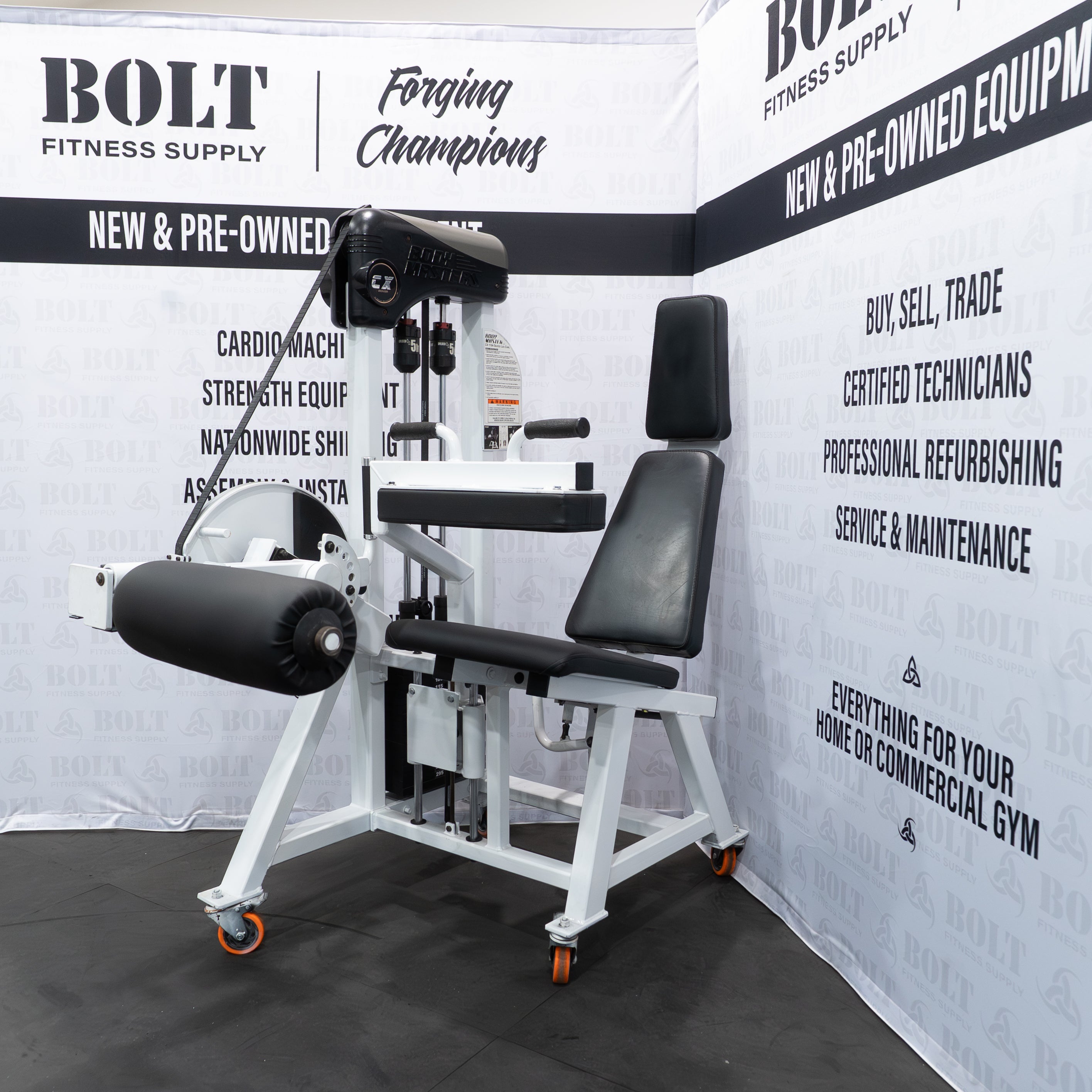 Body Masters | CX 118A Seated Leg Curl (white) | 19405