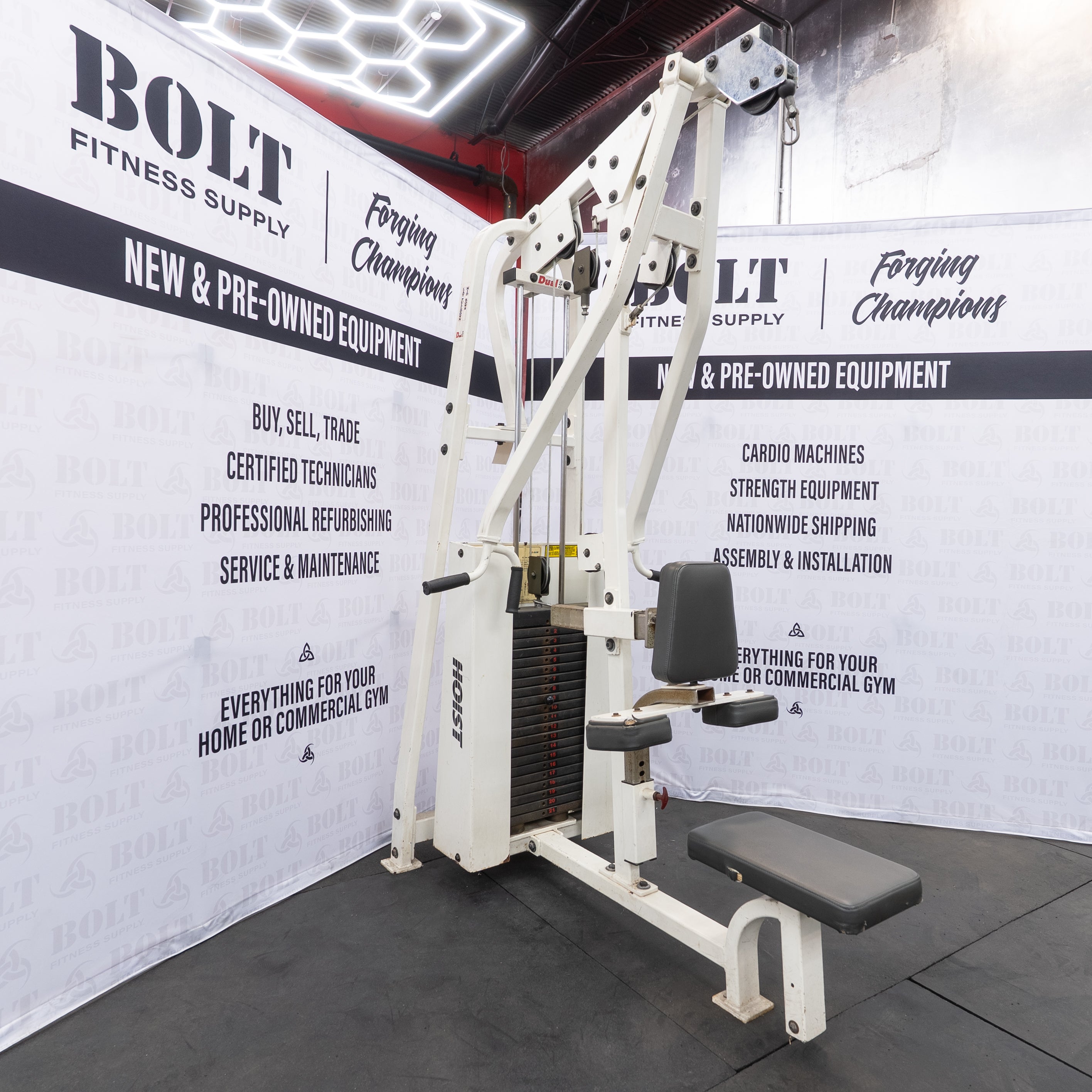 Hoist | Dual 200 Lat Pull/Mid Row | 01-10605