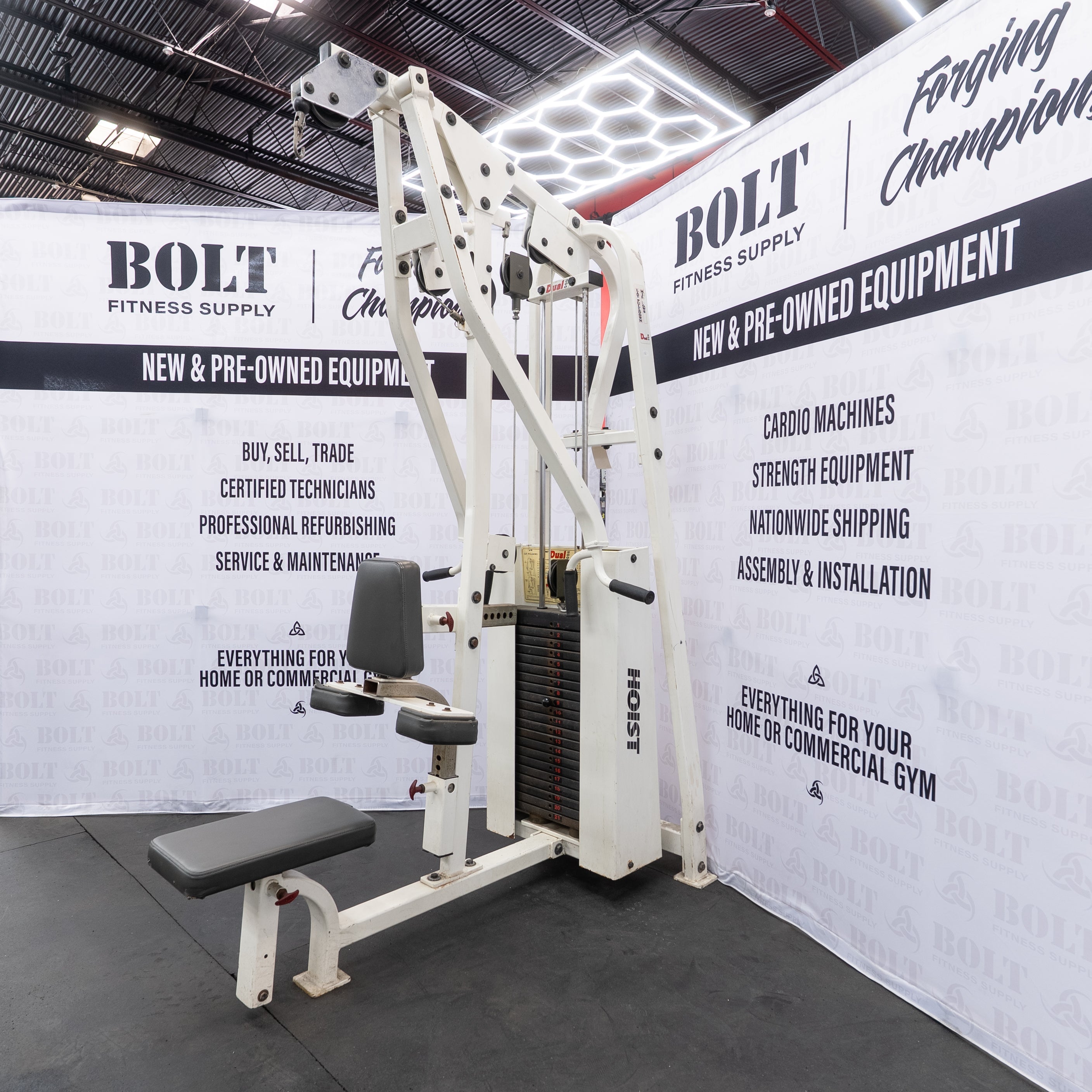 Hoist | Dual 200 Lat Pull/Mid Row | 01-10605