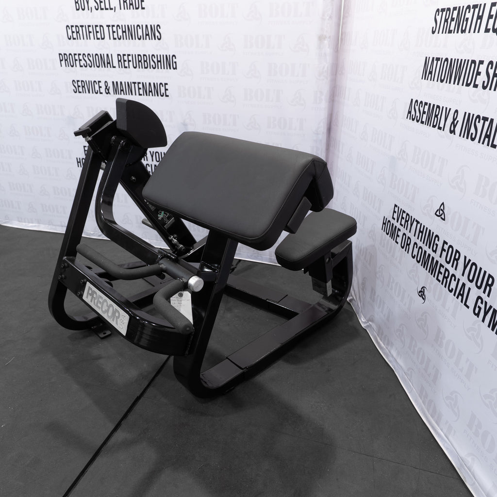 Precor | Plate Loaded Bicep curl FLT 520 (black) | none