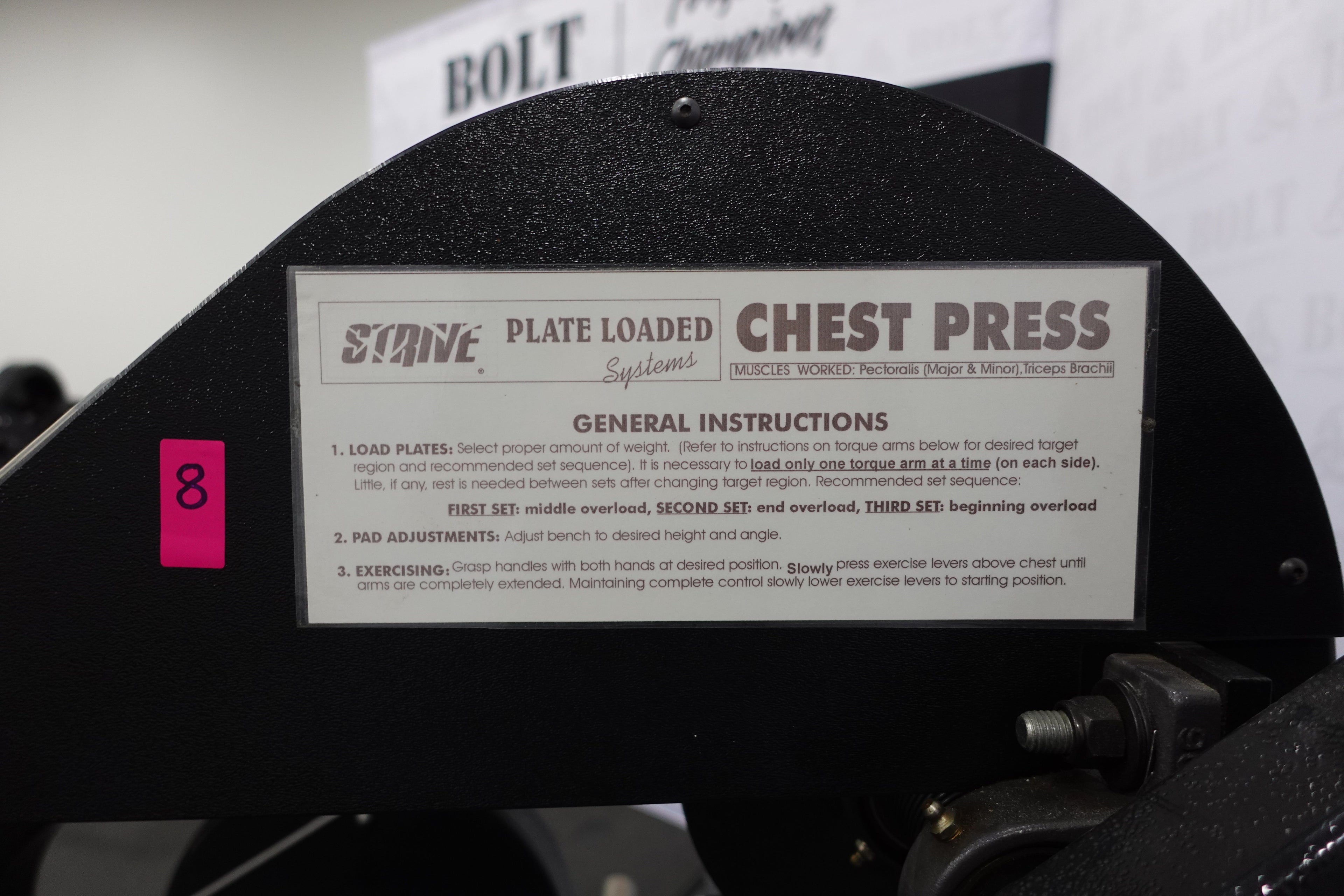 Strive 3 Piece Classic Plate Loaded set of 3