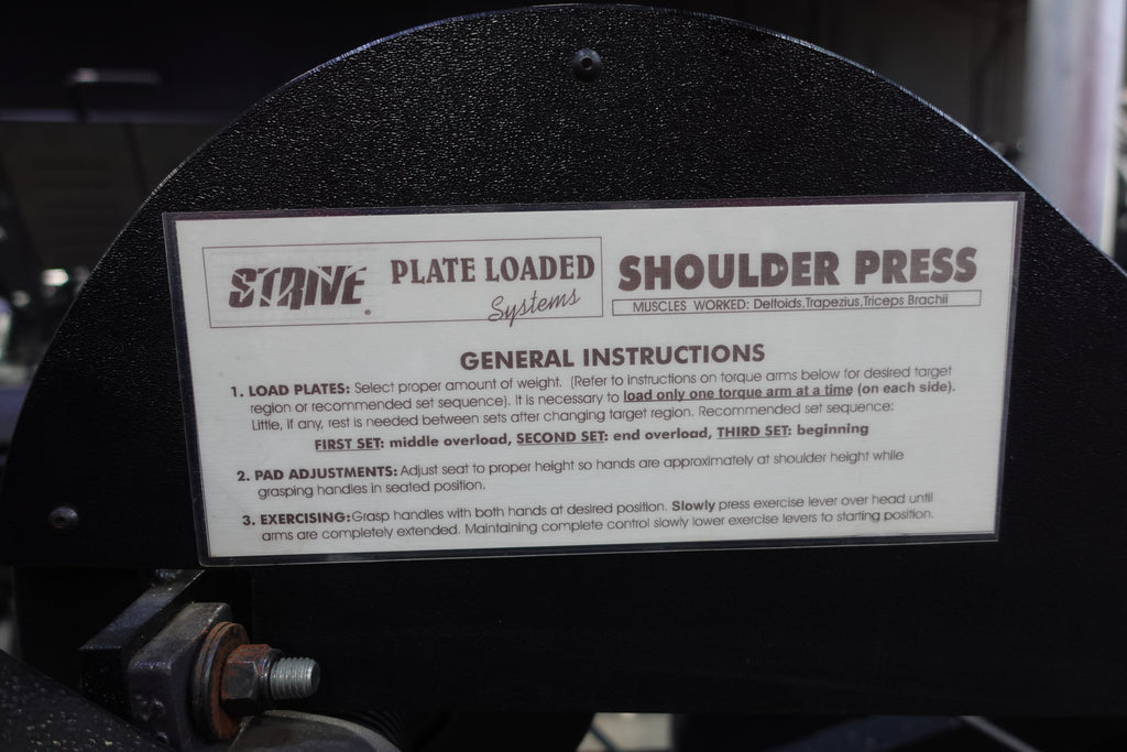 Strive 3 Piece Classic Plate Loaded set of 3