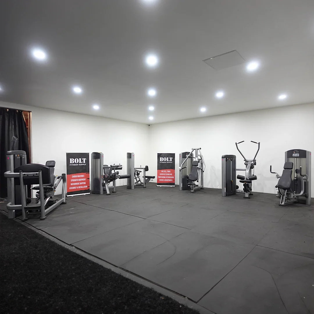 Life Fitness set of 6 grey