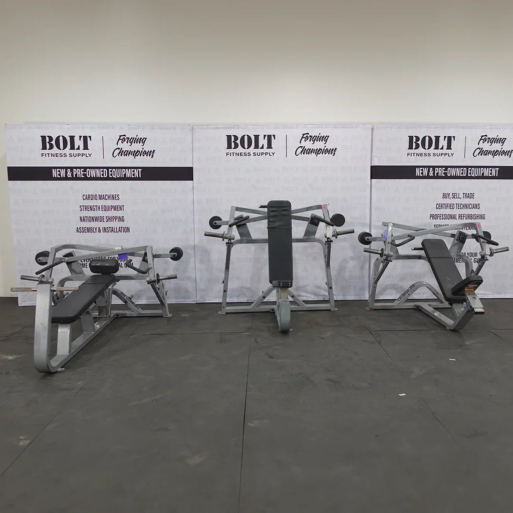 Precor Plate Loaded FLT set of 3