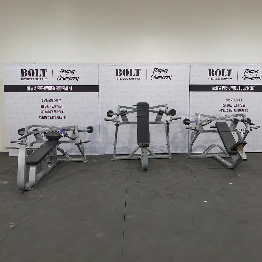 Precor Plate Loaded FLT set of 3